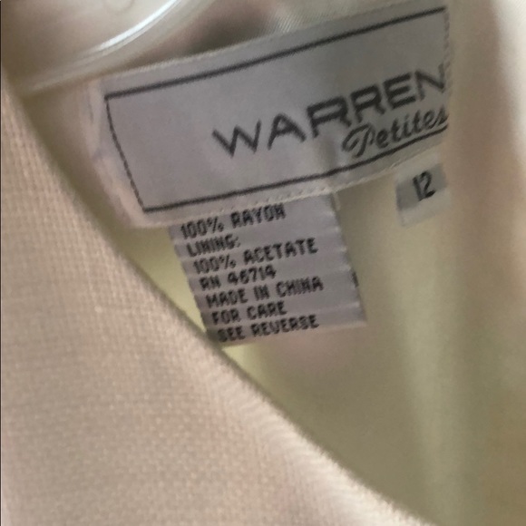 🤍 White and Tan Dress - Picture 3 of 6